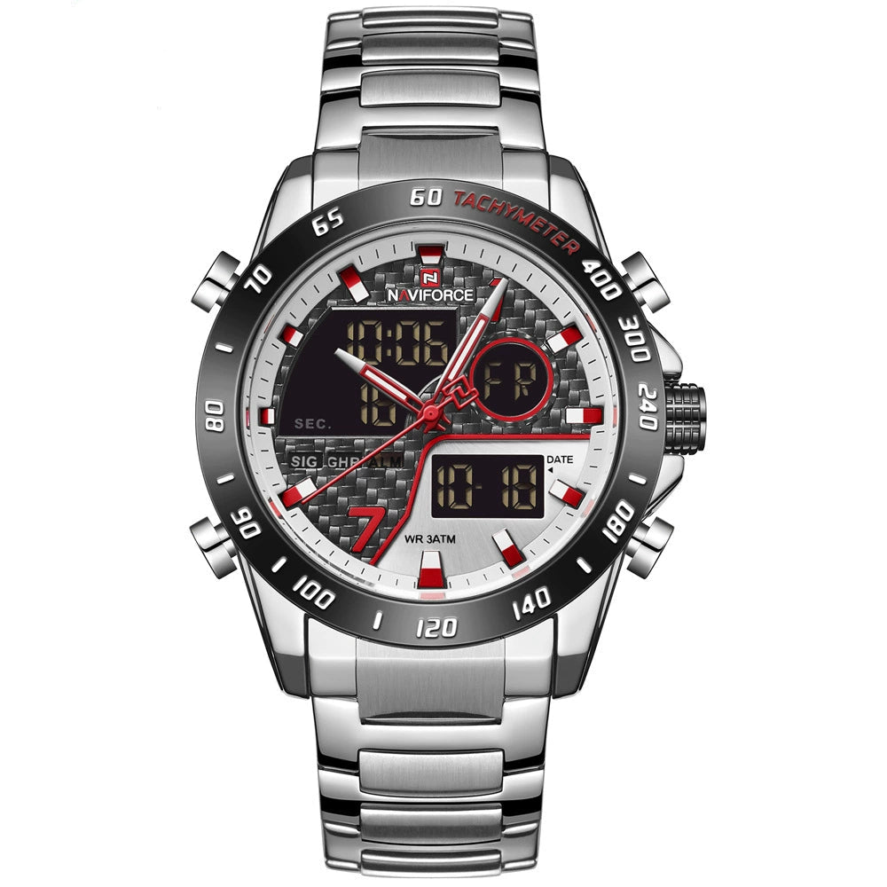 NAVIFORCE 9171: La Evolución del Reloj Deportivo en Acero