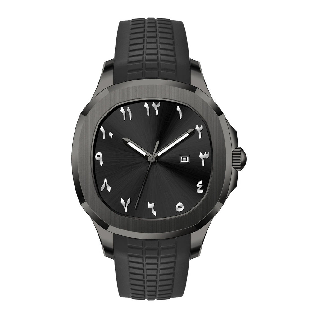 Reloj clásico más vendido con correa de silicona