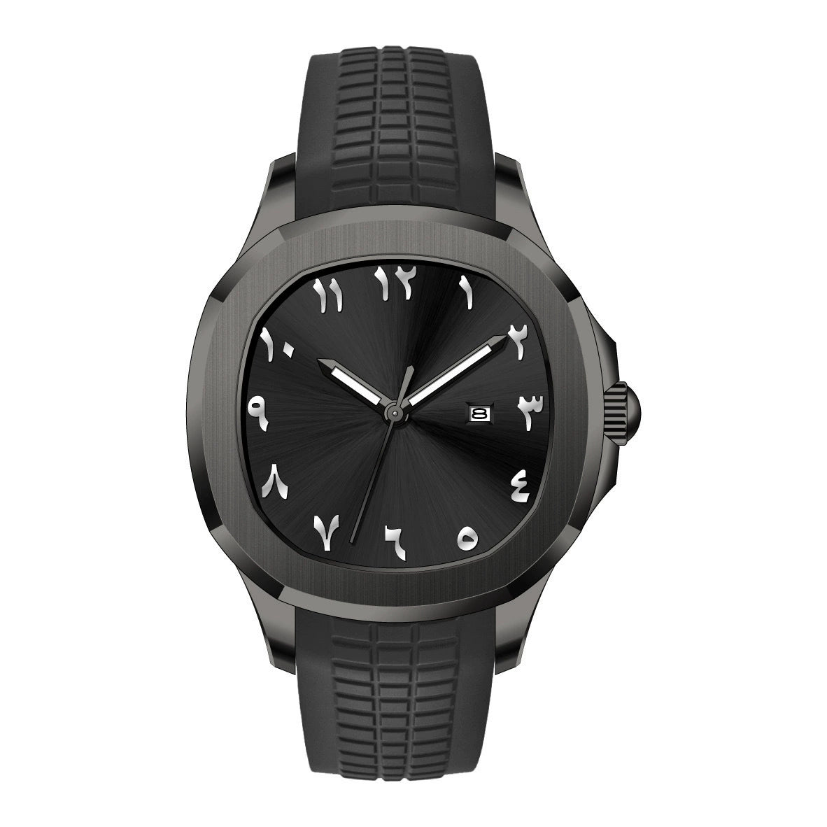 Reloj clásico más vendido con correa de silicona