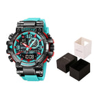 Reloj luminoso impermeable multi-funcional