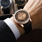 Nuevo Reloj Diamante para Unisex