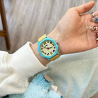 Reloj de cuarzo para estudiantes, estilo japonés,