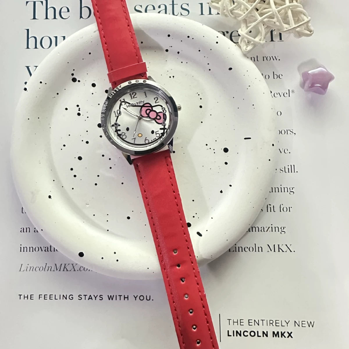 Reloj Infantil MAKLON - Edición Hello Kitty