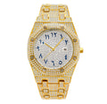 Reloj de Pulsera: Oro y Diamantes en tu Muñeca
