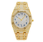 Reloj de Pulsera: Oro y Diamantes en tu Muñeca
