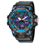 Reloj Táctico SMAEL: Doble Pantalla y Máxima Durabilidad