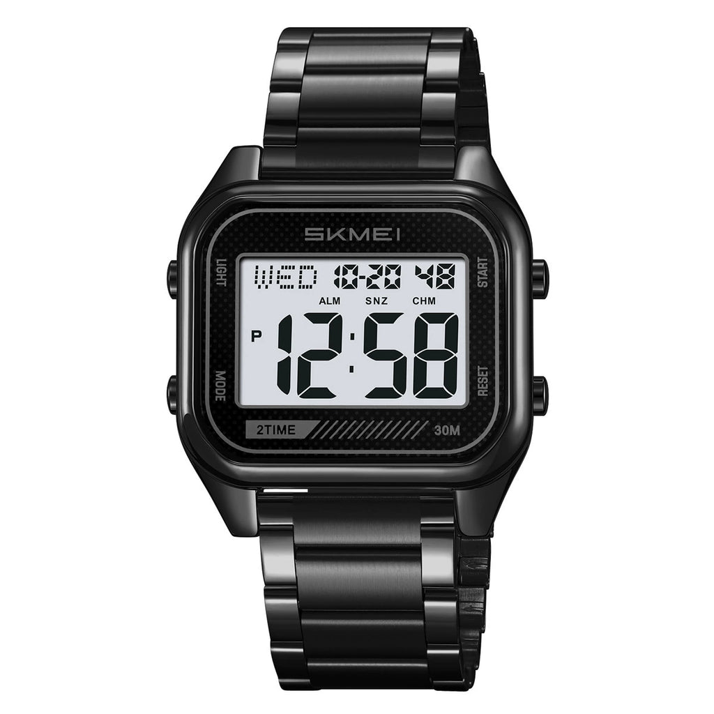 Reloj electrónico digital cuadrado impermeable