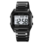 Reloj electrónico digital cuadrado impermeable