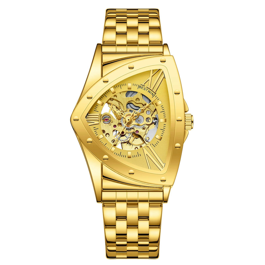 Reloj de hombre triangular