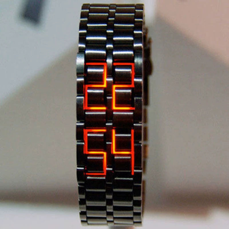Reloj Digital LED "Lava"