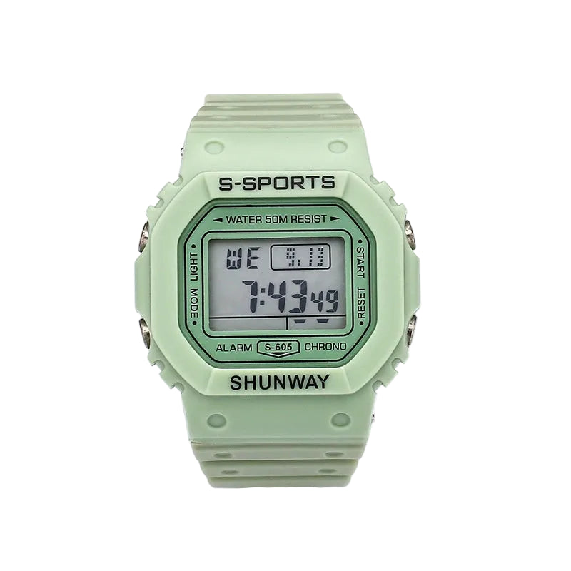 Reloj Deportivo Macaron: Color y Resistencia 2026