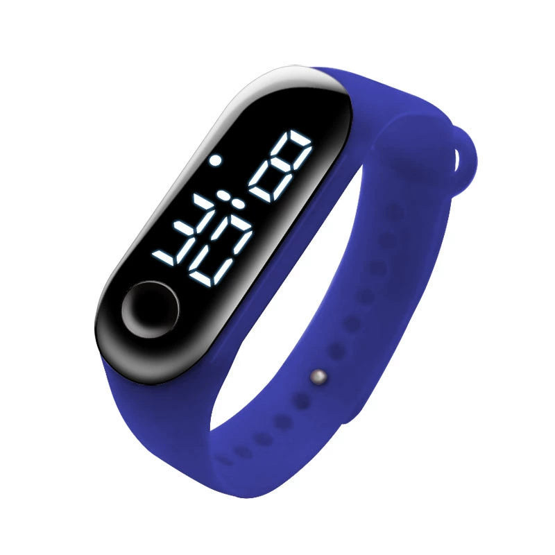Moda impermeable deportes reloj Digital