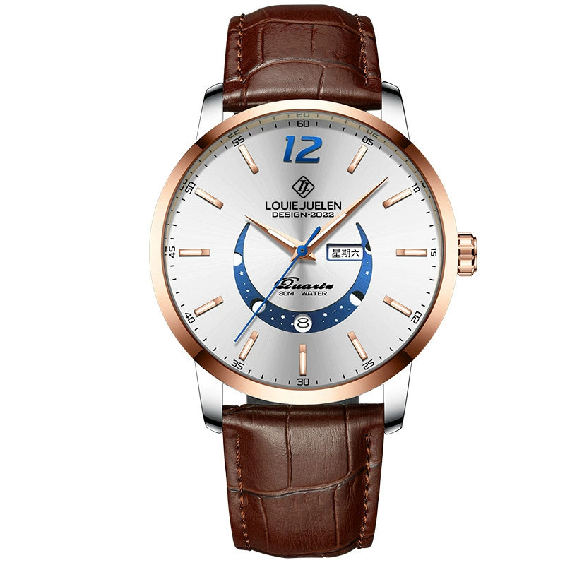 Nuevos relojes luminosos e impermeables para hombre.