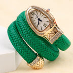 Nuevo reloj de pulsera con forma de serpiente