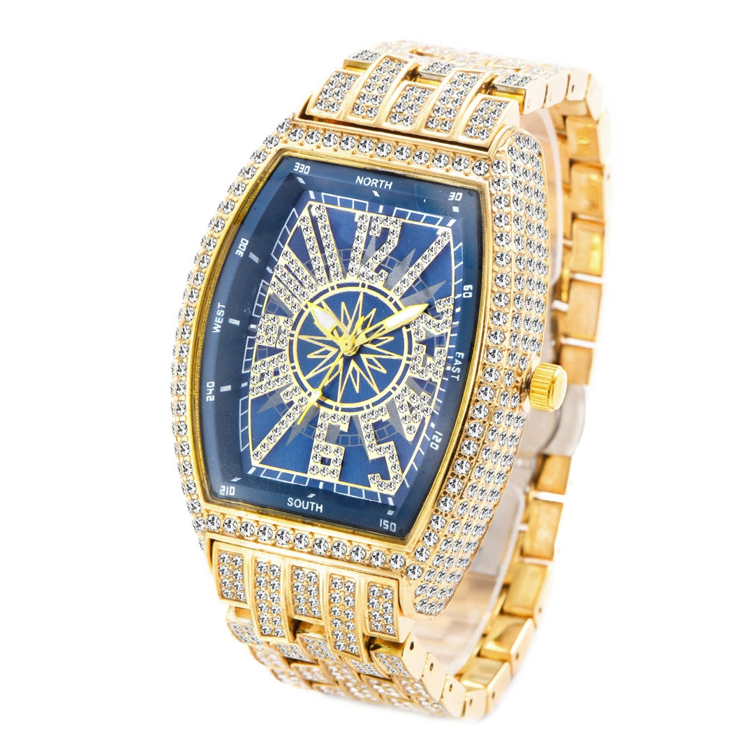 Reloj Full Diamond: El Poder del Diseño FM