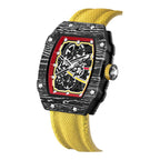 Reloj para hombre con correa de nylon ultra fino