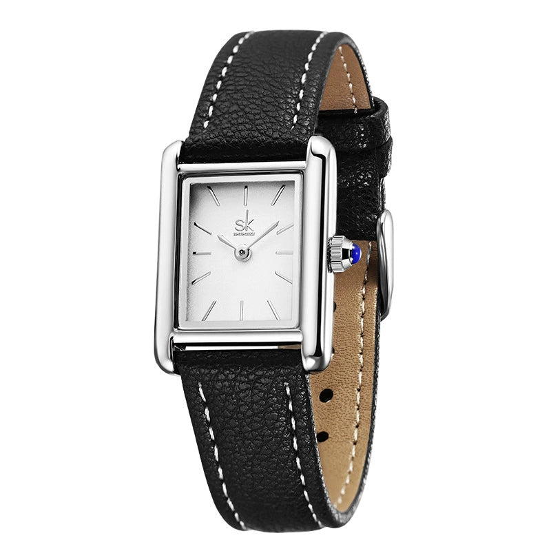 Reloj Cuadrado 0214: Elegancia Minimalista de Alta Gama