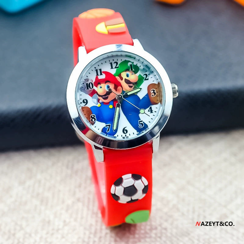 Reloj Juvenil de Super Mario Bros