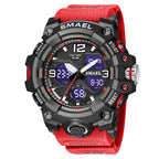 Reloj Táctico SMAEL: Doble Pantalla y Máxima Durabilidad
