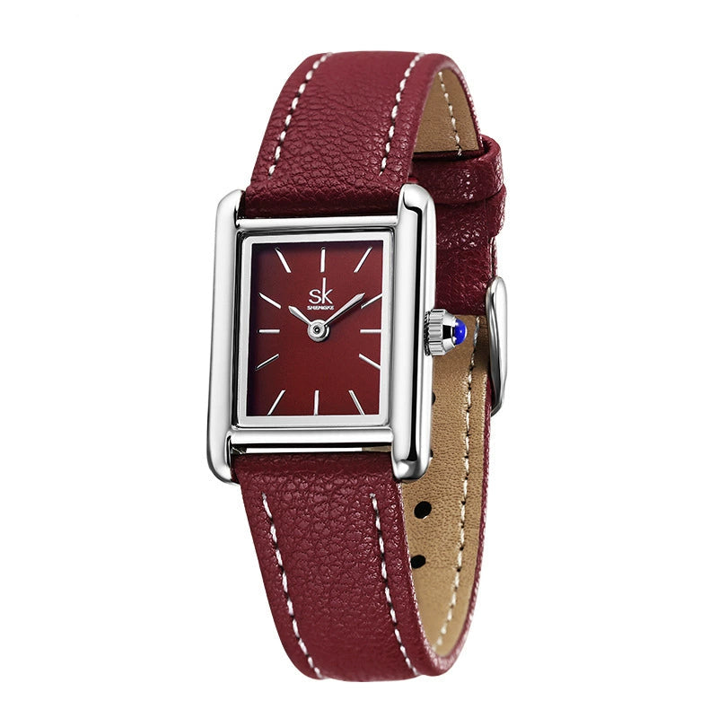 Reloj Cuadrado 0214: Elegancia Minimalista de Alta Gama