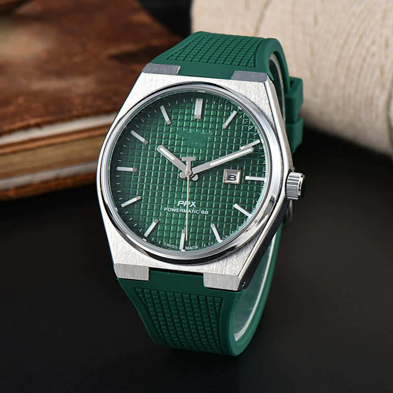 Reloj Tianjia: Elegancia Tejida con Dial de Celosía Atmosférica
