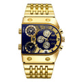Reloj Oulm Multifuncional: Potencia y Acero