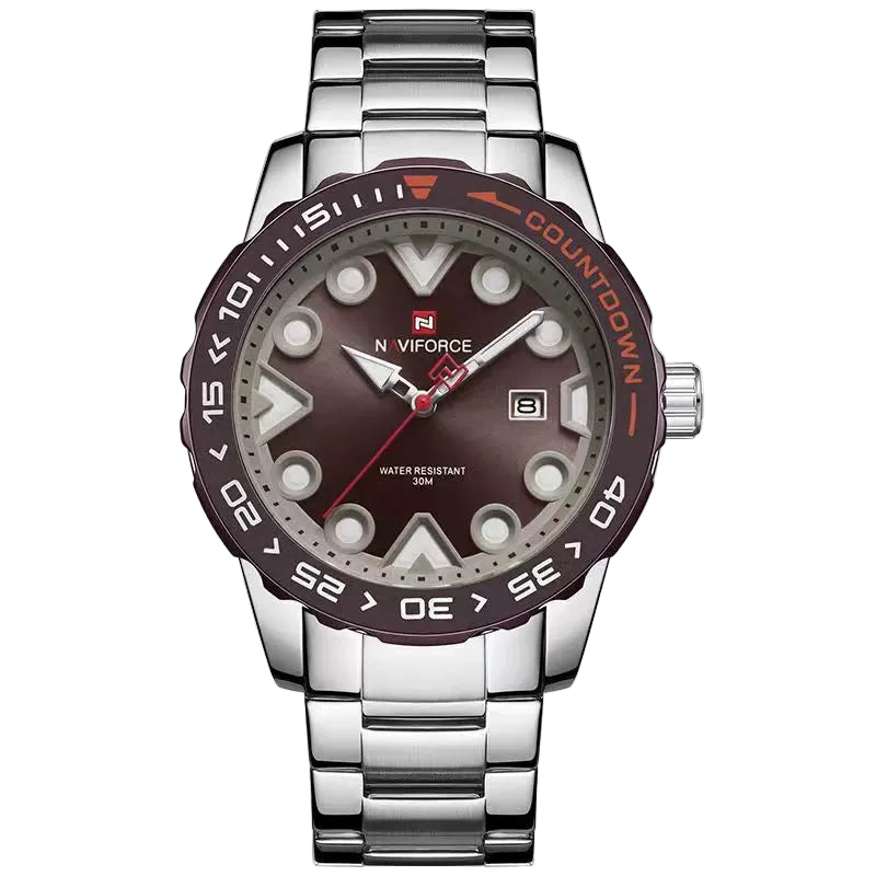 Naviforce NF9178: Reloj de Cuarzo de Lujo para Caballero - Estilo Business & Casual
