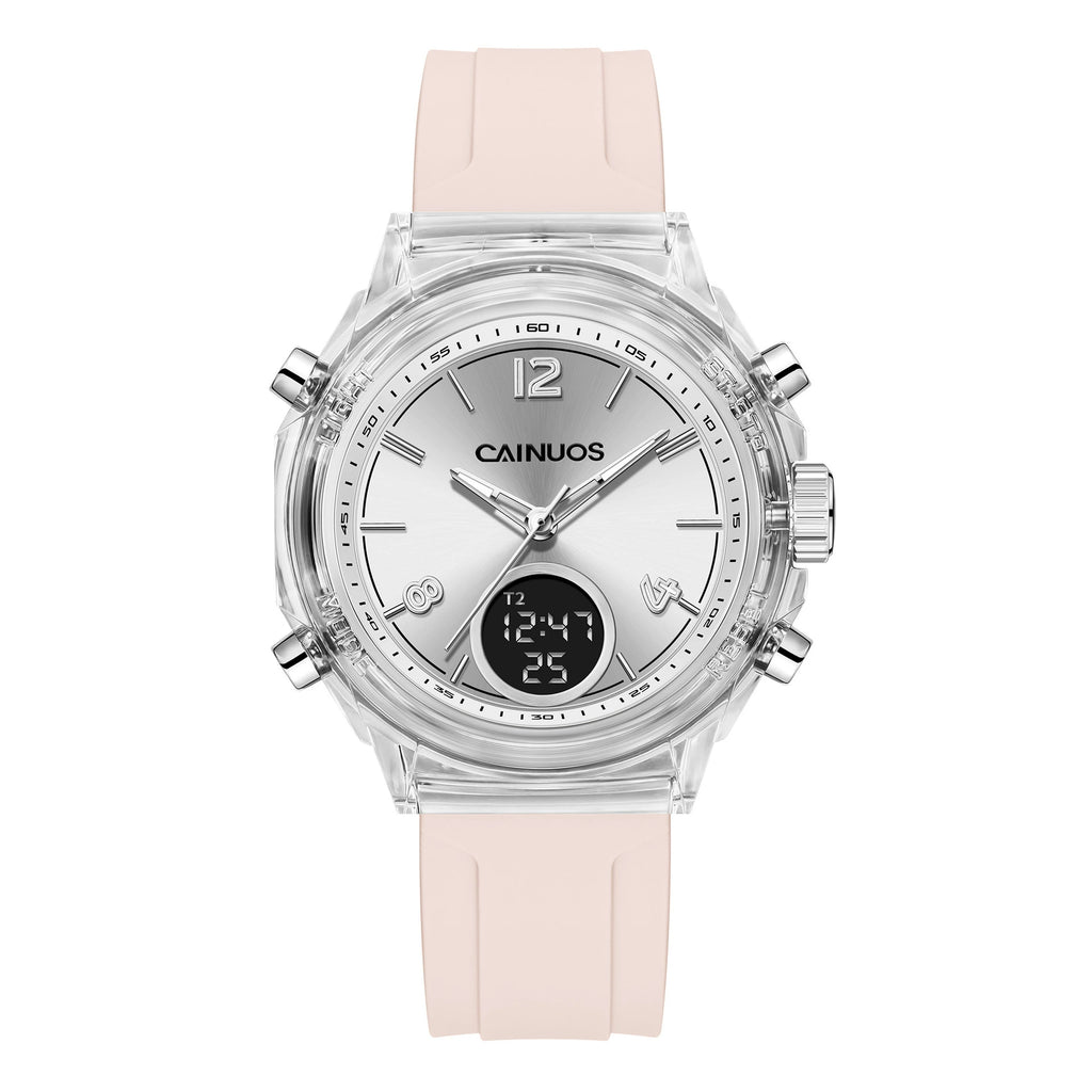 Reloj de mujer doble pantalla