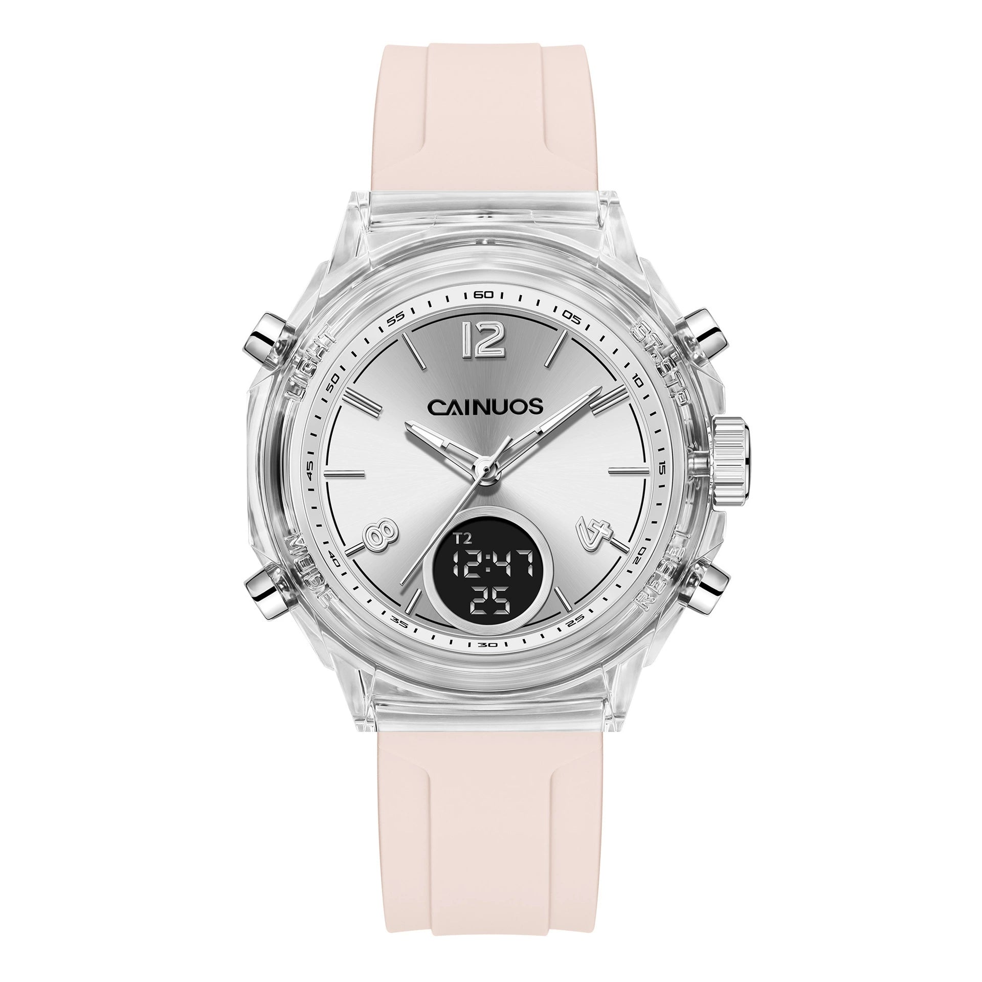 Reloj de mujer doble pantalla