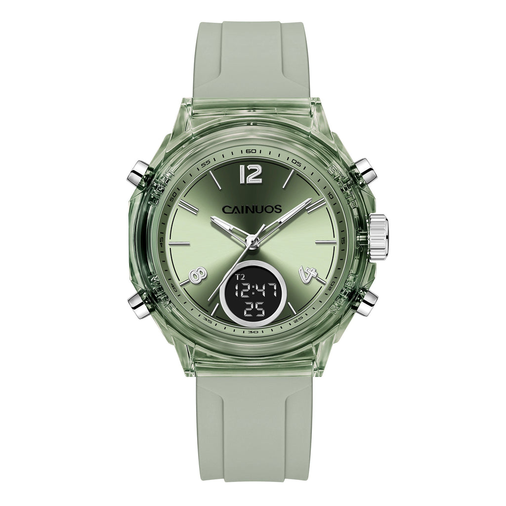 Reloj de mujer doble pantalla