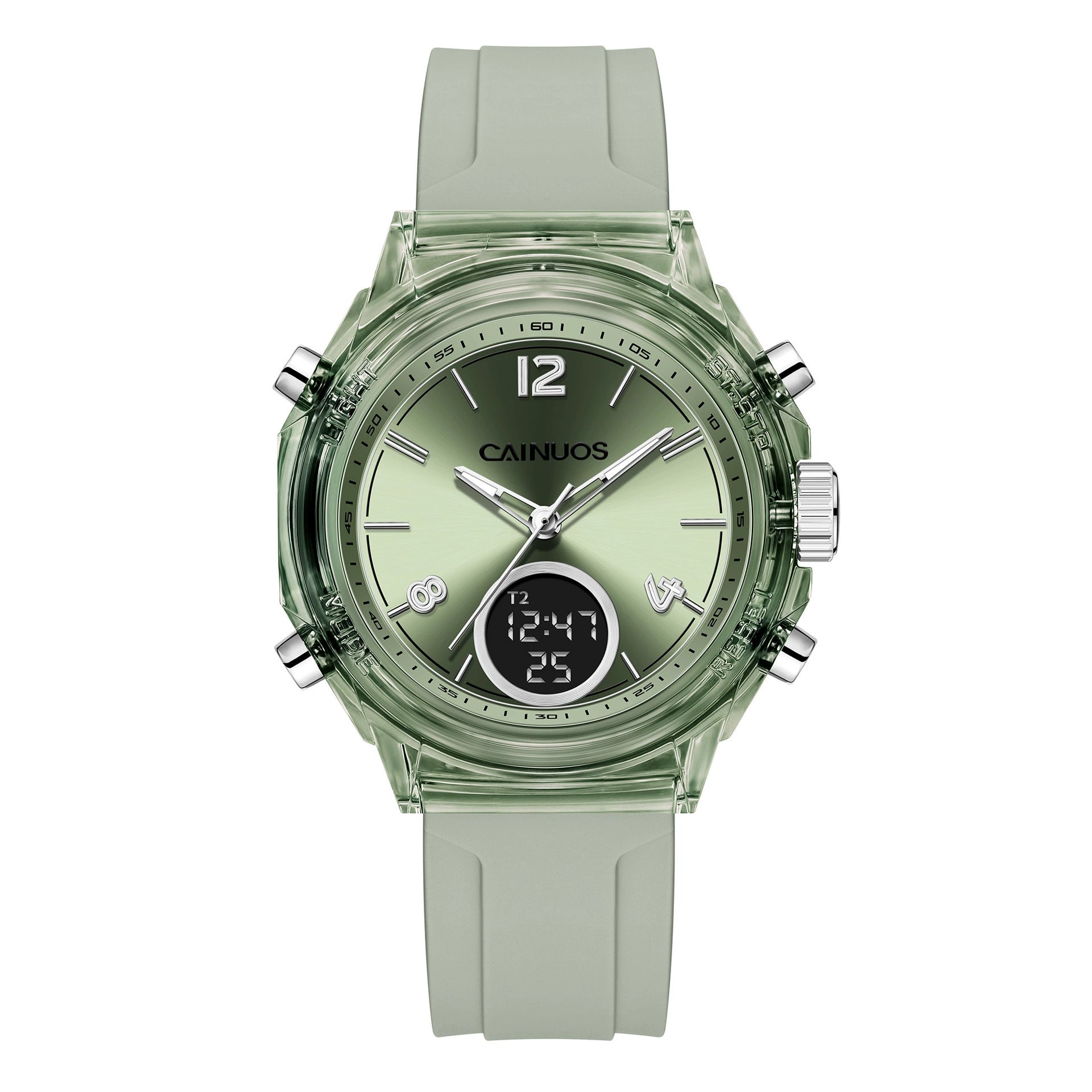 Reloj de mujer doble pantalla