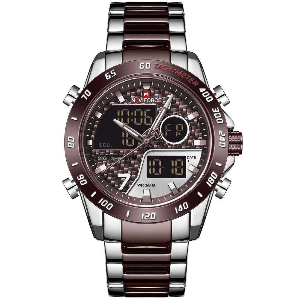 NAVIFORCE 9171: La Evolución del Reloj Deportivo en Acero