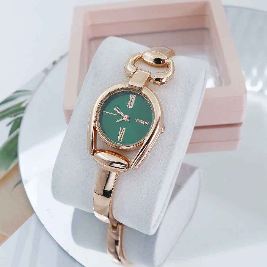 Reloj de Botón Retro: La Pulsera que Marca el Tiempo
