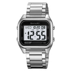 Reloj electrónico digital cuadrado impermeable