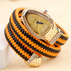 Nuevo reloj de pulsera con forma de serpiente
