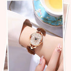 Reloj de la Diosa: Elegancia y Suerte en Movimiento