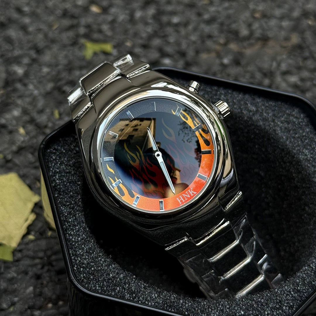 Reloj "Espada - Edición Llama"