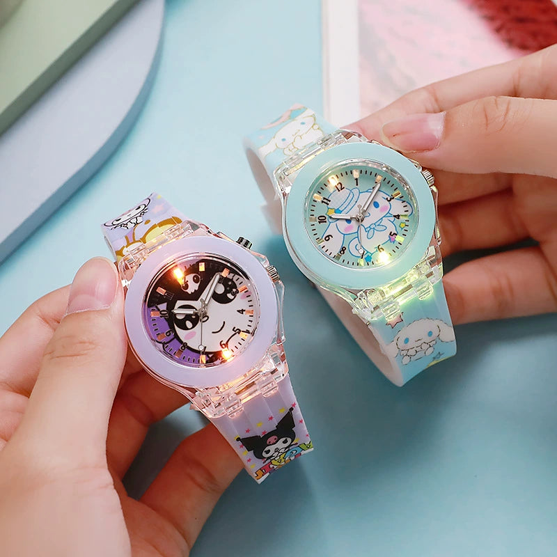 Reloj Infantil LED con Personajes (Sanrio Series)