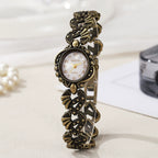 Reloj Coreano Retro: Minimalismo Dorado 2026