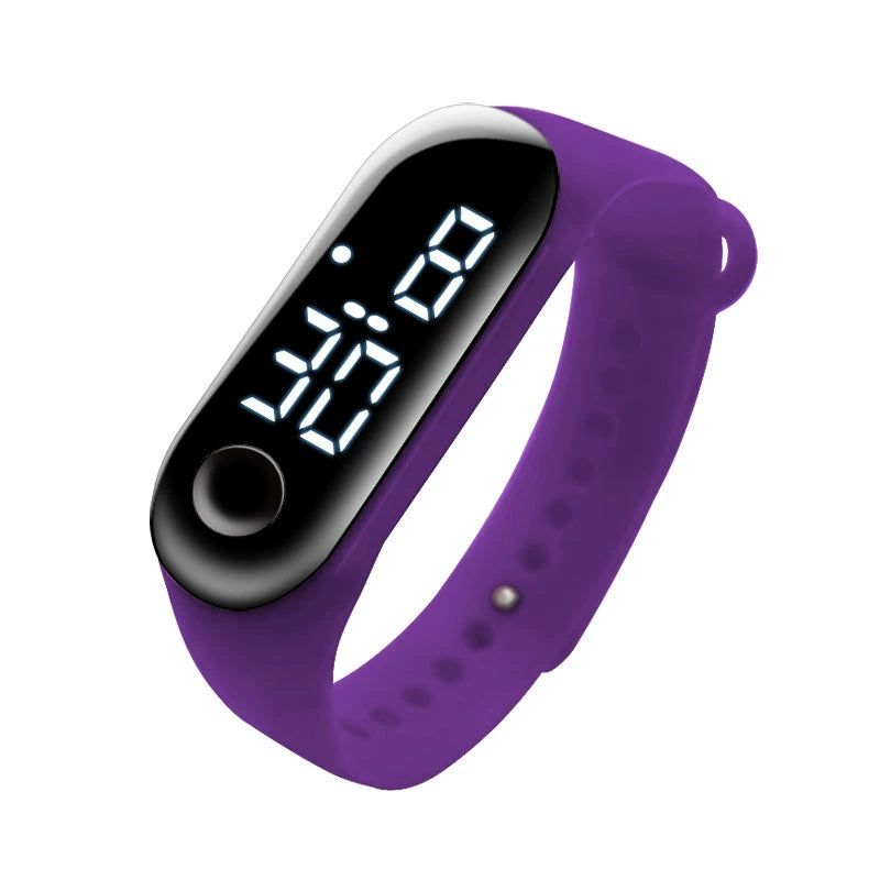 Moda impermeable deportes reloj Digital