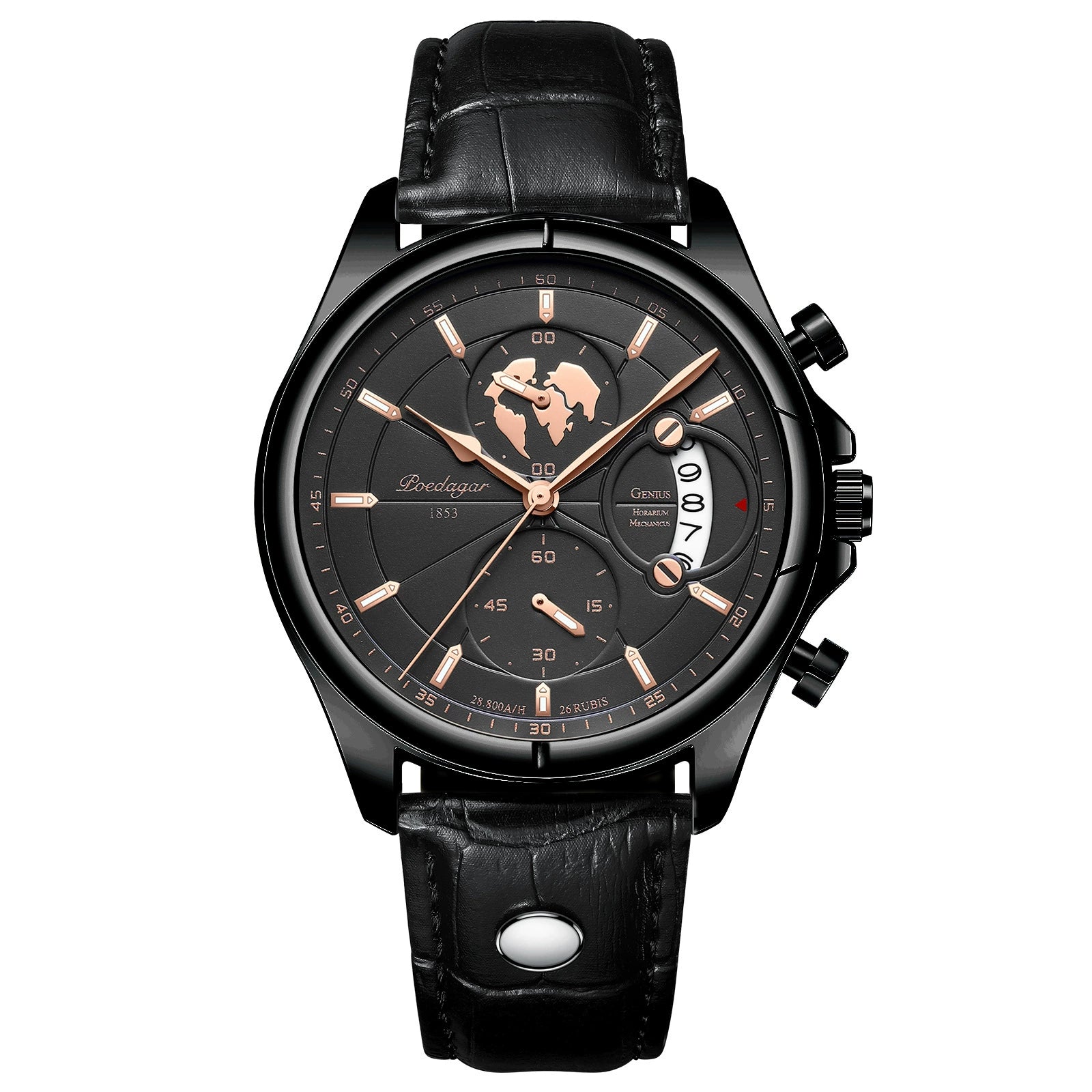 Poedagar "Apex Precision" – 989 Sapphire Slim