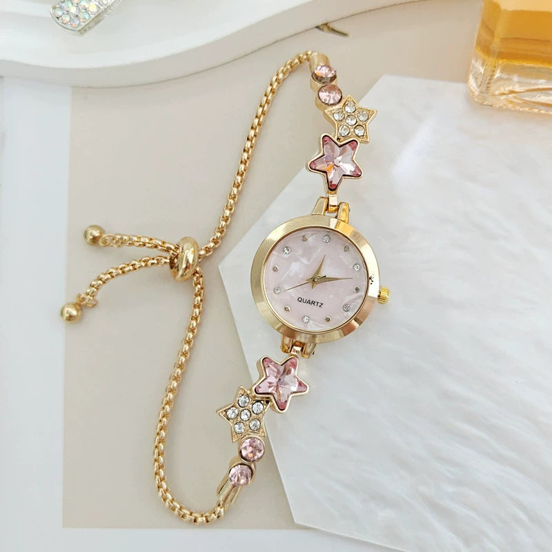 Reloj de Mujer "Cielo Estrellado" con Diamantes Engastados