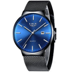 Nuevo reloj de malla impermeable ultrafino fresco