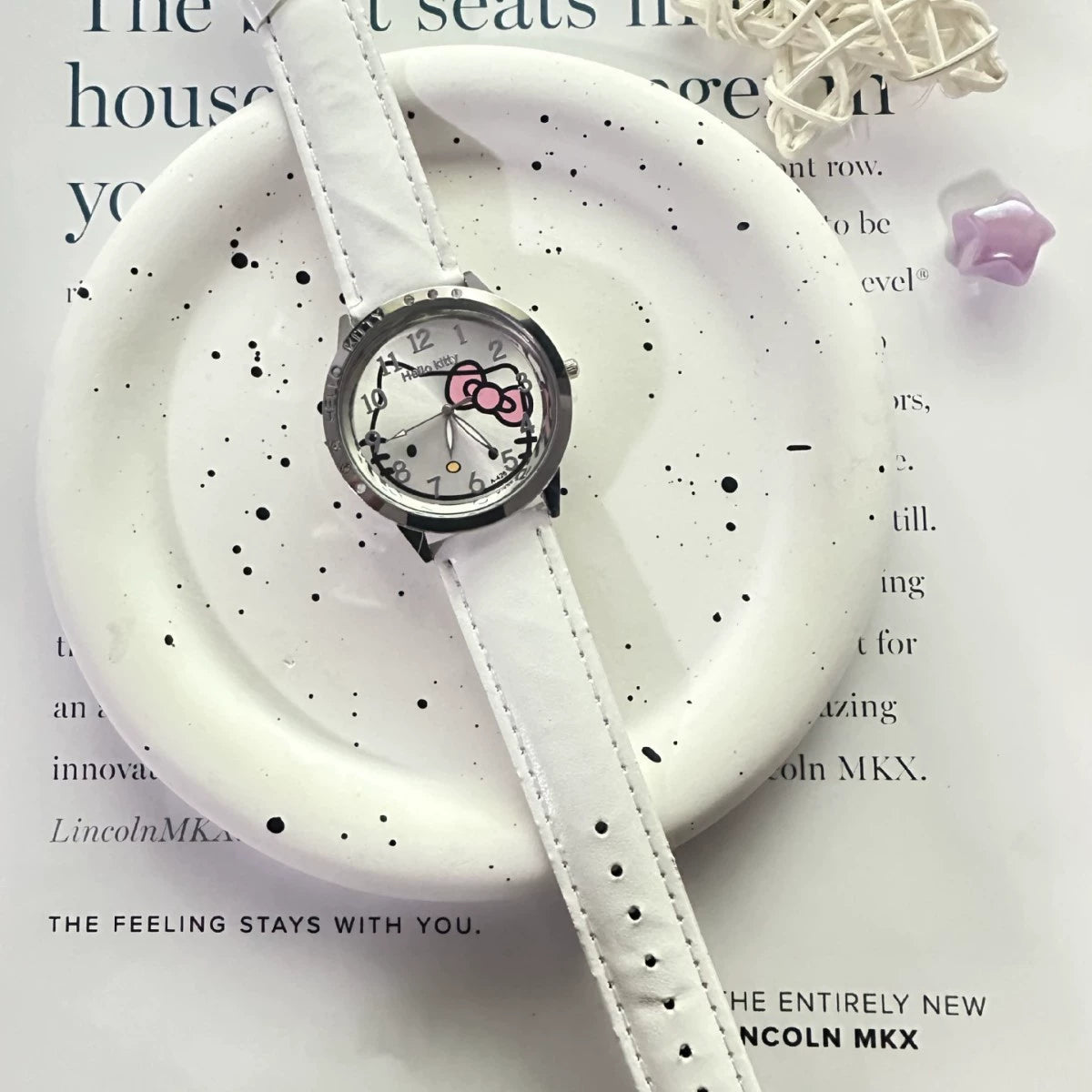 Reloj Infantil MAKLON - Edición Hello Kitty