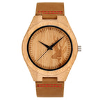 Reloj de Bambú Clásico: Esencia Natural y Diseño Sencillo