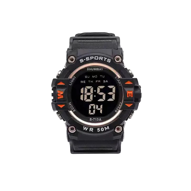 Reloj Stealth Black: Minimalismo Digital de Alta Fidelidad