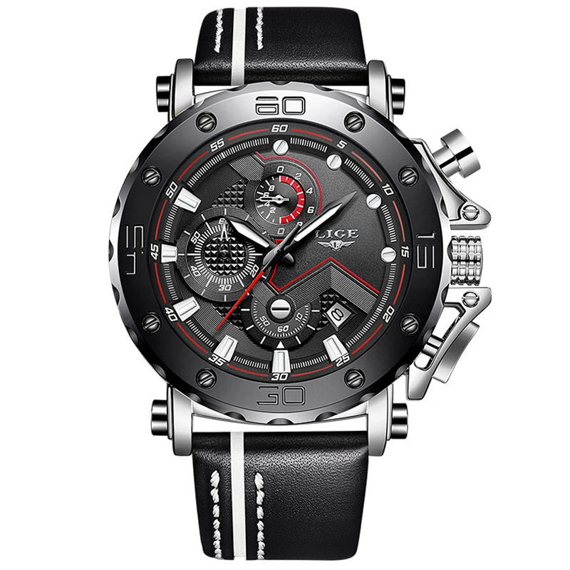 Reloj de cuarzo calendario multifunción