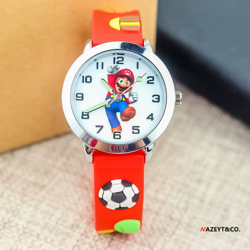 Reloj Juvenil de Super Mario Bros
