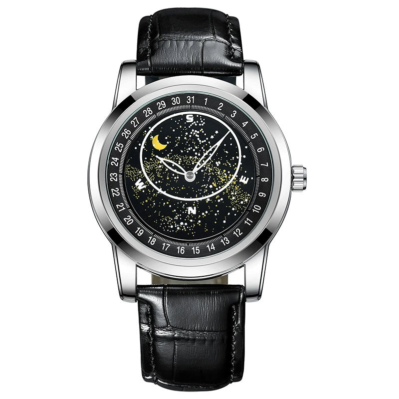 Reloj Giratorio cielo estrellado