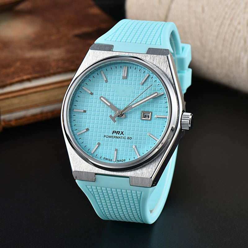 Reloj Tianjia: Elegancia Tejida con Dial de Celosía Atmosférica